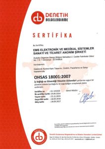 OHSAS 18001 belgesi