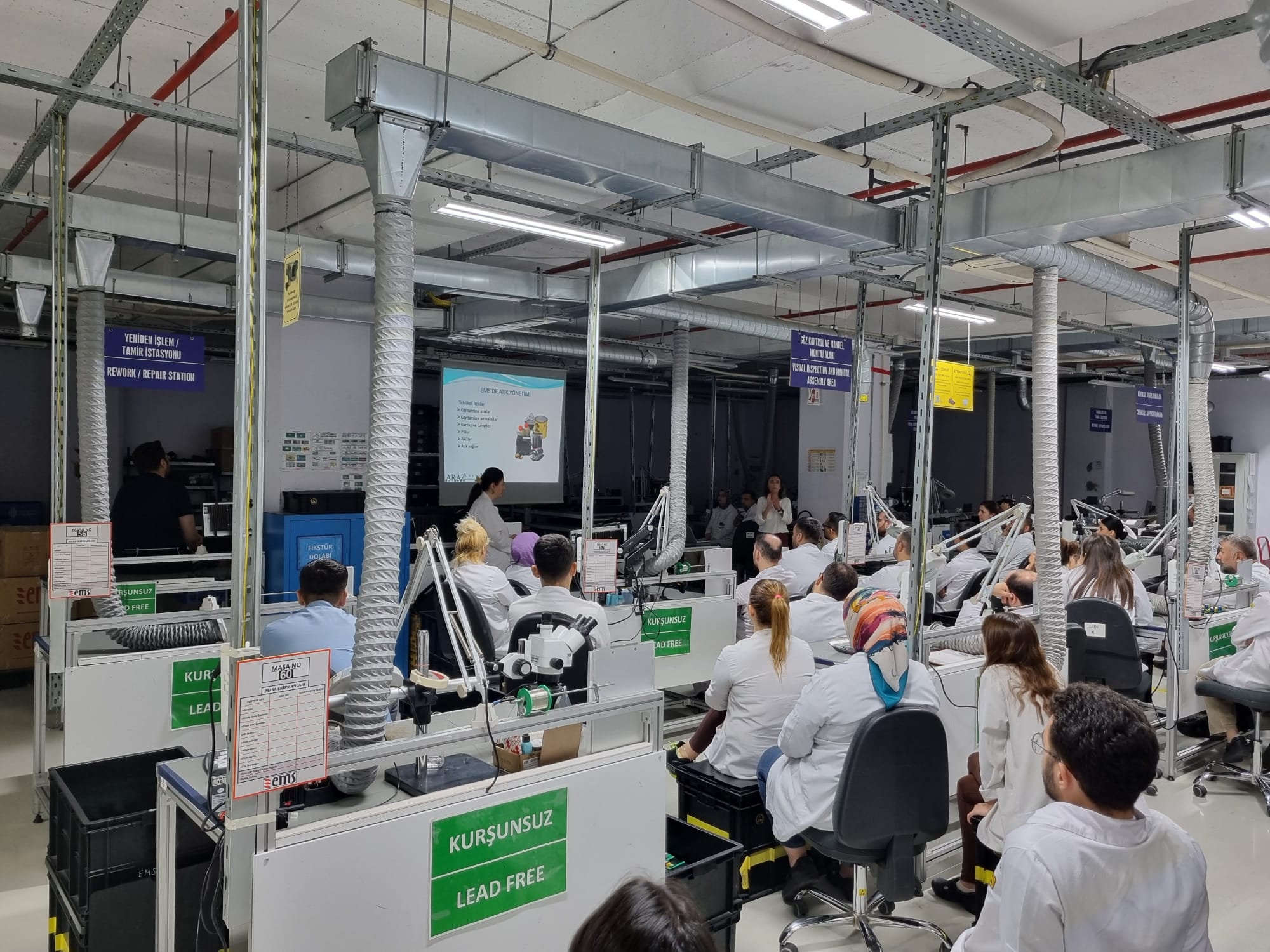 EMS Elektronik’te Çevre Bilinci Geliştiriliyor: Araz Mühendislik’ten Kapsamlı Eğitim Programı